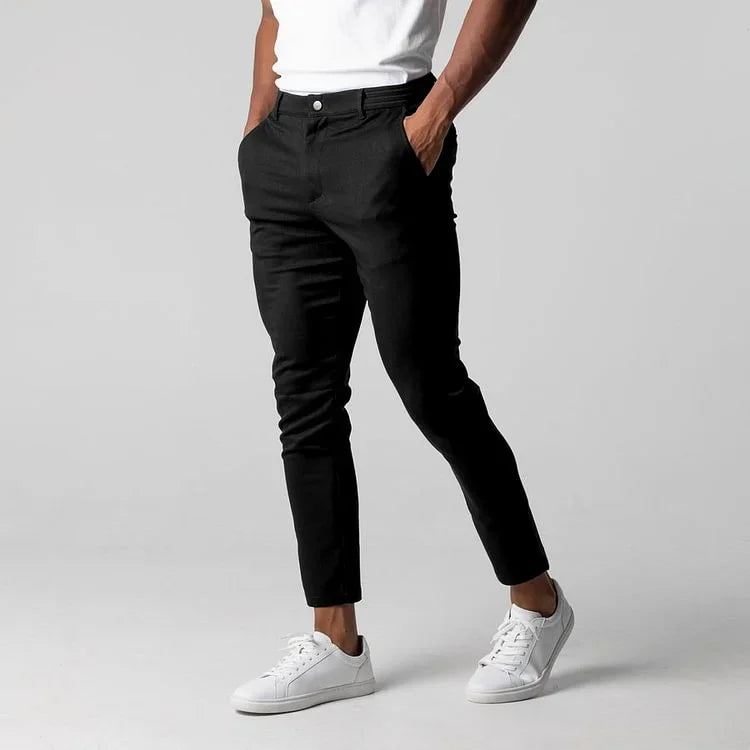 VEIGGARA | Pantalon Premium Slim à effet allongé (livraison gratuite)