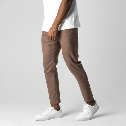 VEIGGARA | Pantalon Premium Slim à effet allongé (livraison gratuite)