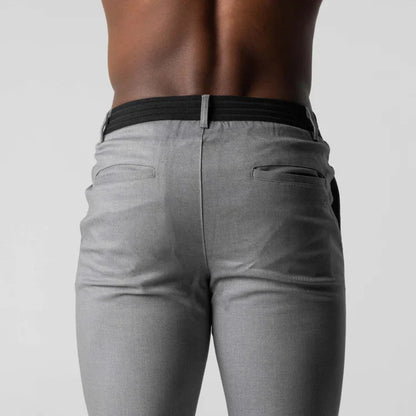 VEIGGARA | Pantalon Premium Slim à effet allongé (livraison gratuite)
