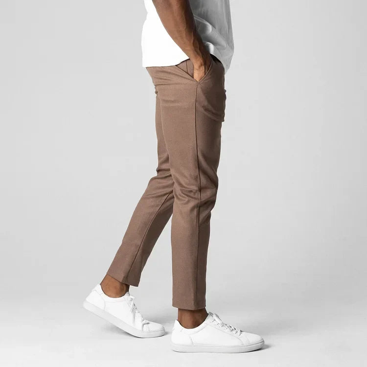 VEIGGARA | Pantalon Premium Slim à effet allongé (livraison gratuite)